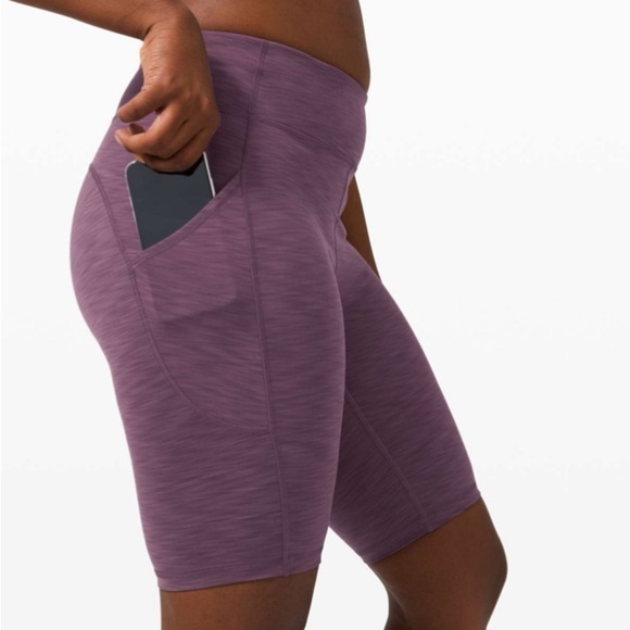 Lululemon Invigorate High-Rise Short 10” in Black Currant Purple Small 4 - Picture 3 of 9